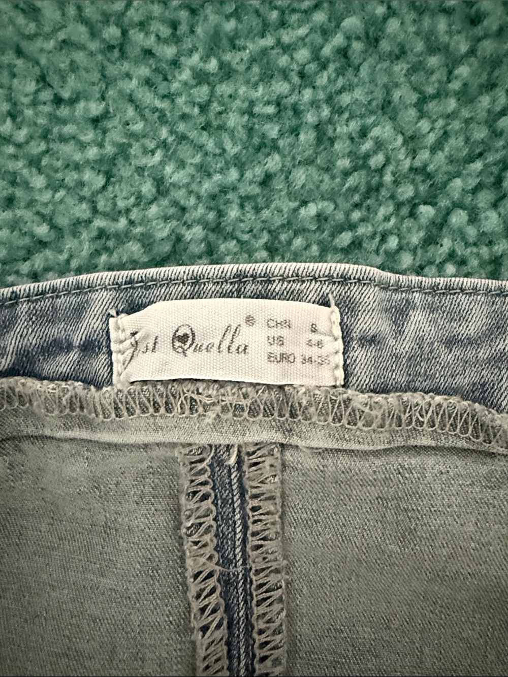 Amazon Light Blue Denim Strapless Mini Dress - Picture 2 of 2